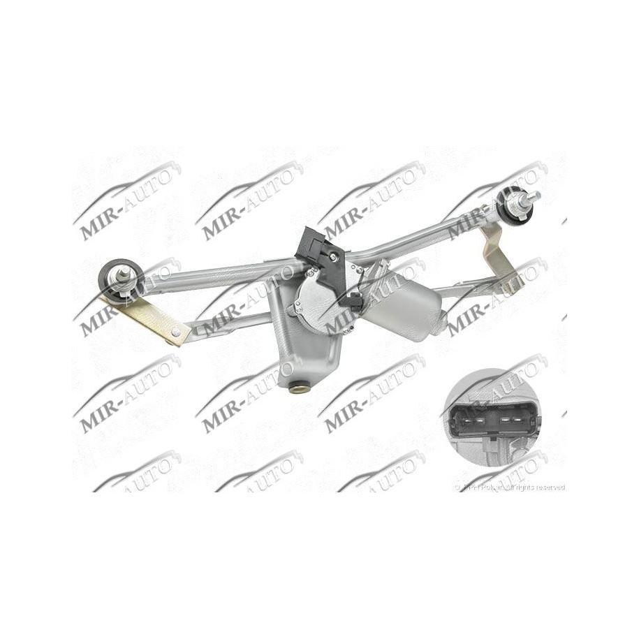 Wiper Mechanism With Motor